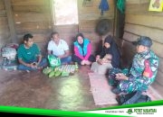 Pemdes dan Babinsa Salutiwo Bergerak Cegah Stunting, Anak-anak Terima Bantuan Gizi