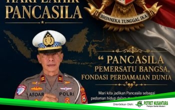 Kasatlantas Polres Soppeng IPTU Asdar Ajak Masyarakat Jadikan Pancasila sebagai Pedoman Persatuan Bangsa