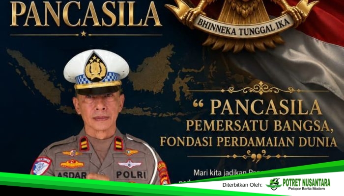 Kasatlantas Polres Soppeng IPTU Asdar Ajak Masyarakat Jadikan Pancasila sebagai Pedoman Persatuan Bangsa