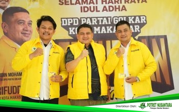 Edy Muharezky dan Rayhan Yusuf Resmi Bergabung, Golkar Makassar Perkuat Barisan Gen Z