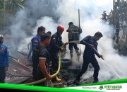 Kebakaran Rumah di Tapango Barat Tewaskan Lansia 90 Tahun, Kerugian Ditaksir Ratusan Juta Rupiah