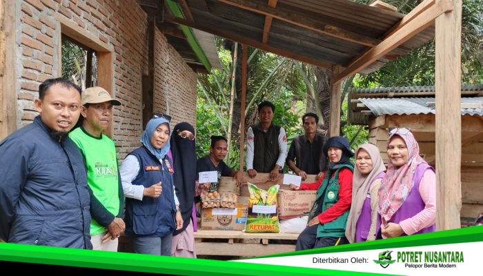 Kolaborasi Dinsos dan Relawan, Penyandang Disabilitas di Mapilli Terima Bantuan Sembako