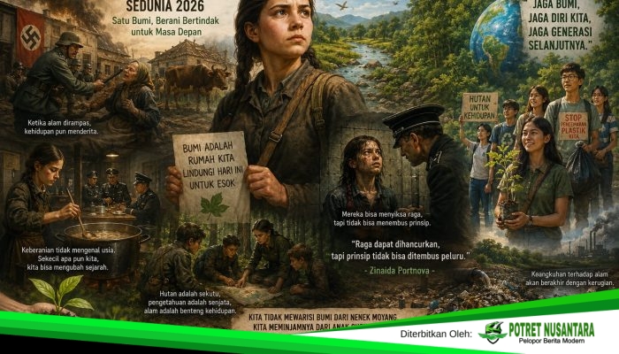 Hari Lingkungan Hidup Sedunia 2026: Ketika Bumi Membutuhkan Keberanian Seperti Zinaida Portnova