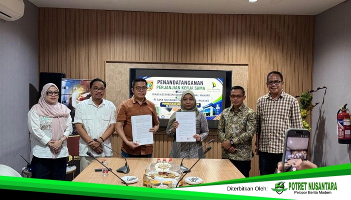 Dinkes Polman dan Bank Sulselbar Resmikan Kerja Sama Pengelolaan Dana BLUD Puskesmas