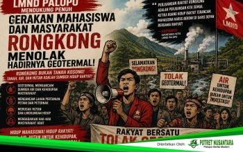 LMND Palopo: Rongkong Bukan Tanah Kosong, Tolak Geotermal Yang Mengancam Ruang Hidup Rakyat