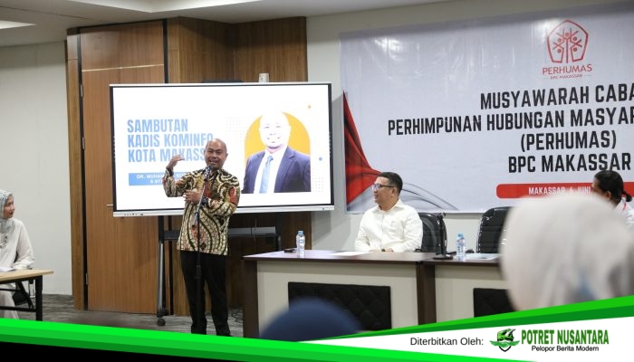 Buka Muscab Perhumas Makassar, Kadis Kominfo Muhammad Roem Serukan Perang Melawan Hoaks