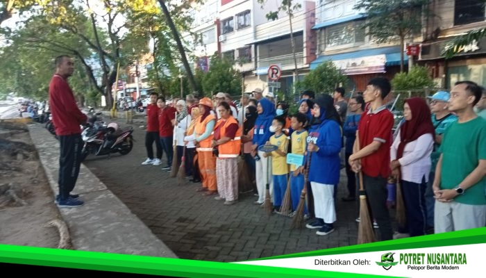 Peringati HLH 2026, Kecamatan Ujung Pandang Angkut 108 Kilogram Sampah dari Laut dan Pesisir Losari