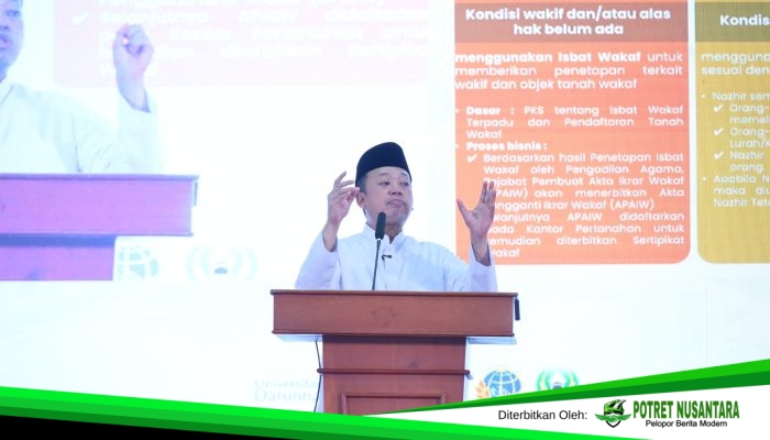 Di ICOP 2026, Menteri Nusron Serukan Pengamanan Tanah Wakaf Melalui Sertipikasi