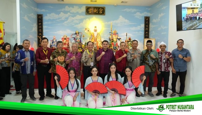 Munafri Resmikan Kelenteng Ji Li Gong, Tekankan Toleransi dan Pembinaan Generasi Muda