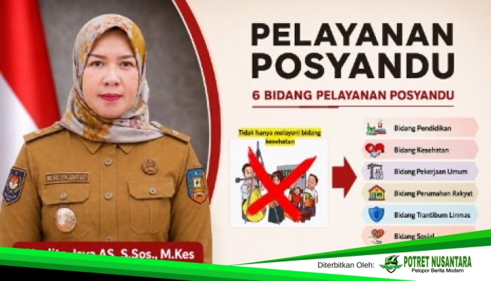 Nurlita Jaya Dorong Transformasi Posyandu, Warga Akses Layanan Dasar 6 Bidang SPM