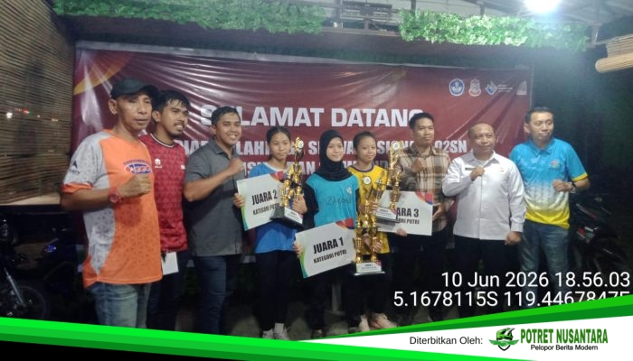 Seleksi Panjat Tebing O2SN Makassar Rampung, Juara dari SMP Hang Tuah dan SMPN 18 Melaju ke Provinsi