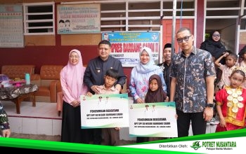 Kunjungi Warga di Kecamatan Pulau Sangkarang, Munafri Salurkan Bantuan Beasiswa Rp2,1 Miliar