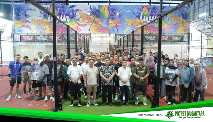 Munafri Meriahkan dan Tebar Semangat Sportivitas di Turnamen Padel Purna Praja Sulsel