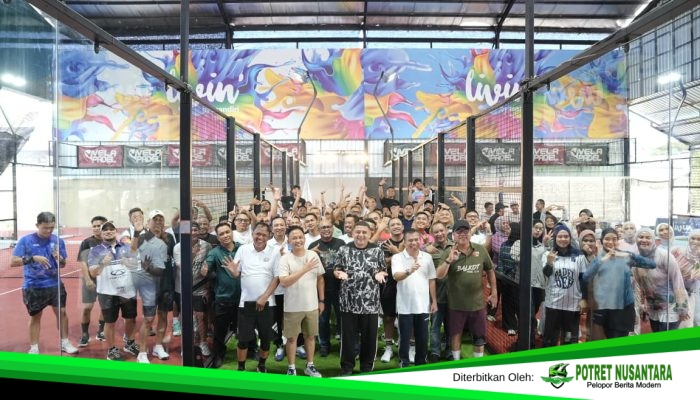 Alumni APDN-STPDN-IPDN dari Berbagai Daerah Meriahkan Turnamen Padel IKAPTK Sulsel