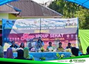 Dinas Kesehatan Konawe Selatan Gencarkan Kampanye GASS GERMAS di Ranomeeto Barat