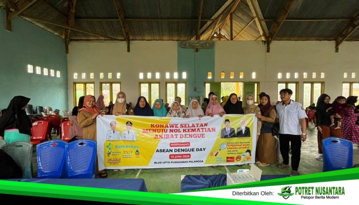Peringati ASEAN Dengue Day 2026, Konsel Gelar Gerakan Serentak PSN 3M Plus di 26 Puskesmas