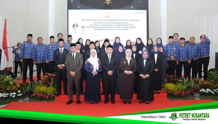 Munafri Kukuhkan 47 Kepala Pustu Definitif, Tegaskan Tugas Mulia Menyangkut Nyawa Masyarakat