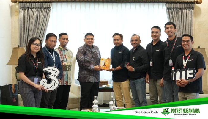 Wali Kota Makassar Tawarkan Kolaborasi Smart Greenhouse Berbasis IoT dan Jaringan Kepulauan ke Indosat