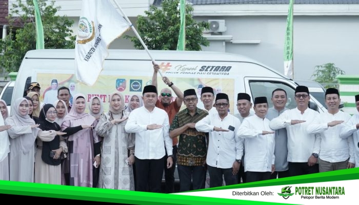 Target Juara di Konawe, Wabup Lepas 40 Peserta MTQ Konawe Selatan dengan Semangat Raih Prestasi