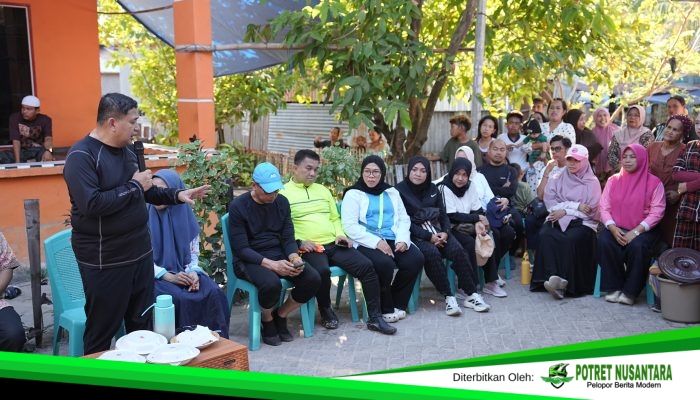 Wali Kota dan Ketua TP PKK Makassar Bawa Sembako dan Genset untuk Warga Pulau Langkai dan Lanjukang