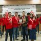 ‎Moment Pelantikan, Eks Ketua GMNI Kendari Serahkan Cendramata Karya ke DPP dan Pengurus DPC GMNI Terlantik‎