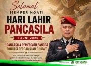 Kasat Reskrim Polres Soppeng: Hari Lahir Pancasila Momentum Memperkuat Semangat Persatuan dan Pelayanan Hukum yang Humanis