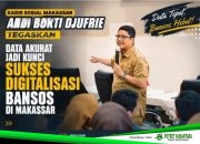Kadis Sosial  MakassarAndi Bukti Djufrie Tegaskan Data Akurat Jadi Kunci Sukses Digitalisasi Bansos di Makassar
