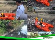 Kecamatan Makassar Bersama Tim Gabungan Bersihkan Sampah di Kanal Bara-Baraya Timur