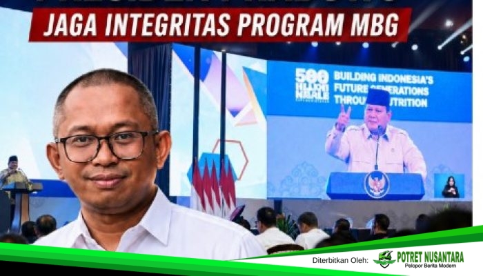Rudi Sahabuddin Apresiasi Ketegasan Presiden Prabowo Jaga Integritas Program MBG
