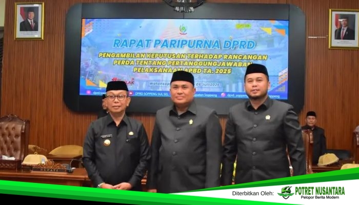 APBD 2025 Disepakati! Bupati Soppeng dan DPRD Tegaskan Komitmen Kelola Keuangan Daerah Secara Transparan