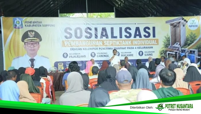 Pemkab Soppeng Genjot Sanitasi, 200 Tangki Septik Dibangun di Lilirilau untuk Wujudkan Lingkungan Sehat