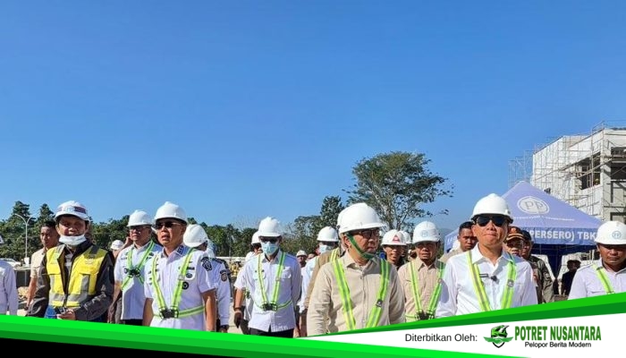 Kunjungi SMA Garuda Konda Mentri Dikti Sainstek Disambut Gubernur Sultra dan Bupati Konsel