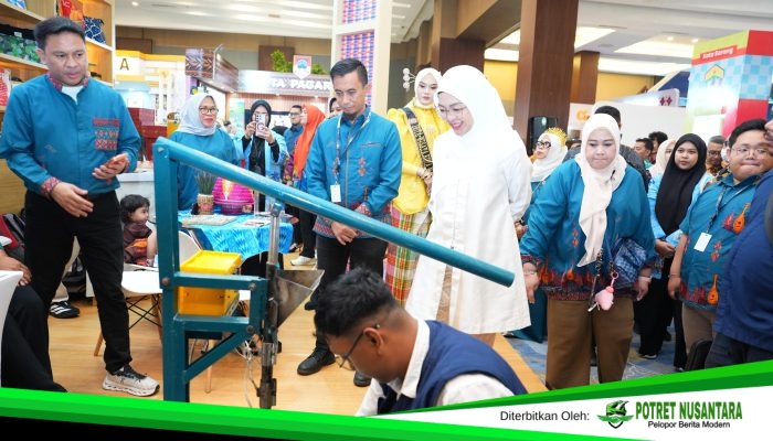 Melinda Aksa Apresiasi Inovasi DLH Makassar Edukasi Daur Ulang Sampah di Indonesia City Expo 2026