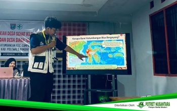 Mahasiswa KKN-PPM UGM Gelar Sosialisasi Mitigasi Bencana di Desa Katumbangan