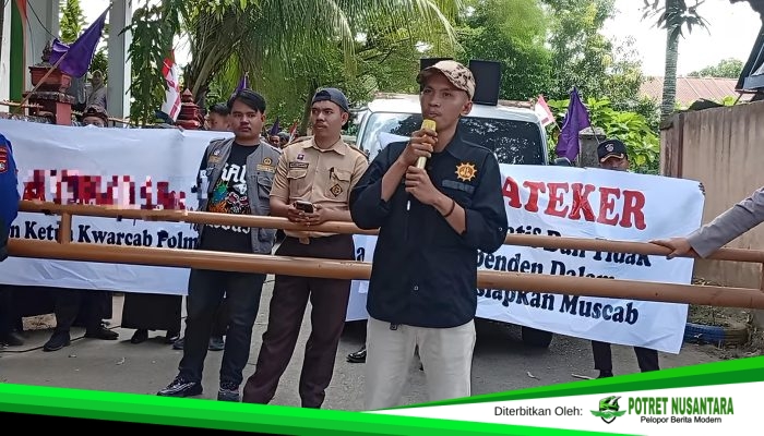 Aksi Damai Desak Musycab Pramuka Polman Taat AD/ART, Massa: Konstitusi Organisasi Tidak Boleh Dikalahkan Kekuasaan