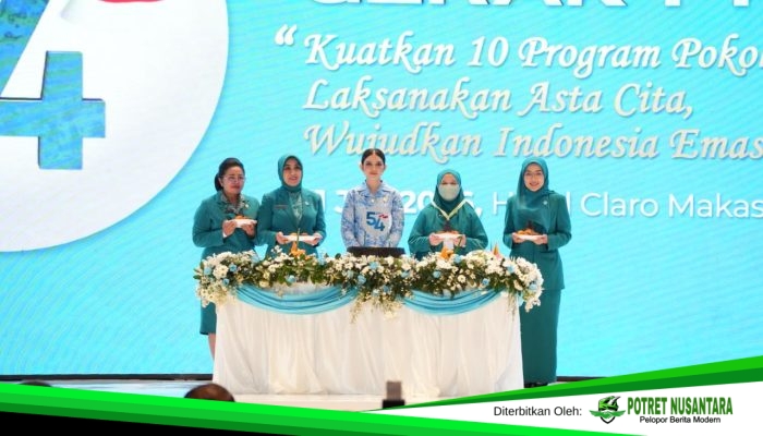 Puncak HKG PKK Nasional ke-54, Melinda Aksa Sambut Arahan Selvi Rakabuming dan Tri Tito Karnavian