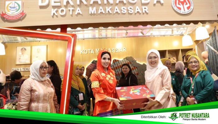 UMKM Binaan Dekranasda Kota Makassar Tuai Apresiasi, Produk Unggulan Diburu Pejabat hingga Istri Menteri