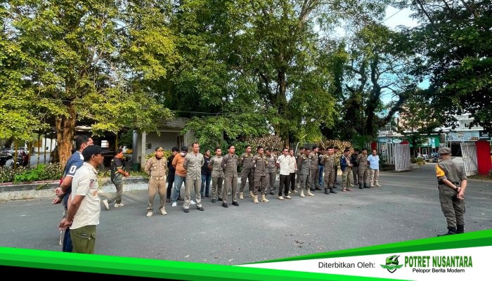 Satpol PP Polman Siagakan Puluhan Personel Awasi Titik Rawan Pembuangan Sampah Liar