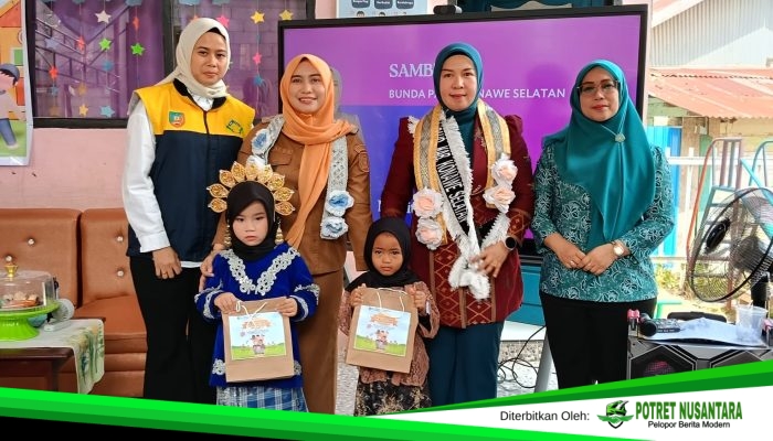 Bunda PAUD Konsel Tegaskan Komitmen Wujudkan Generasi Cerdas dan Berakhlak saat Peringatan HAN 2026