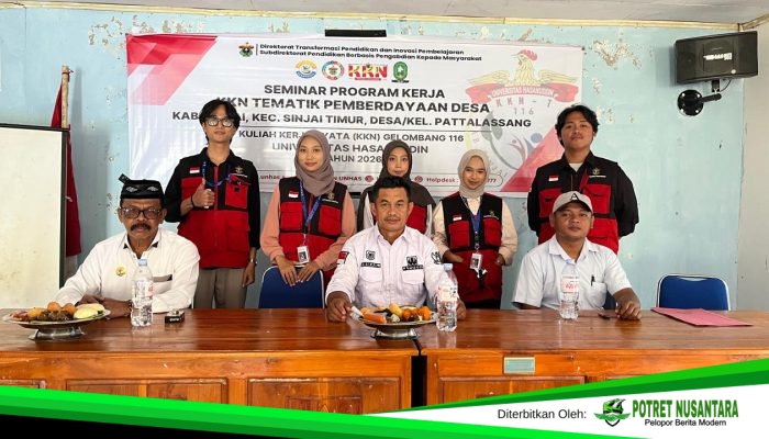 KKN Unhas 116 Paparkan Enam Program, Siap Perkuat Pemberdayaan Desa Patalassang