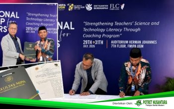 SMAIT Darul Fikri Makassar Gandeng FMIPA UGM, Buka Jalur IUP dan Penguatan Kompetensi Guru