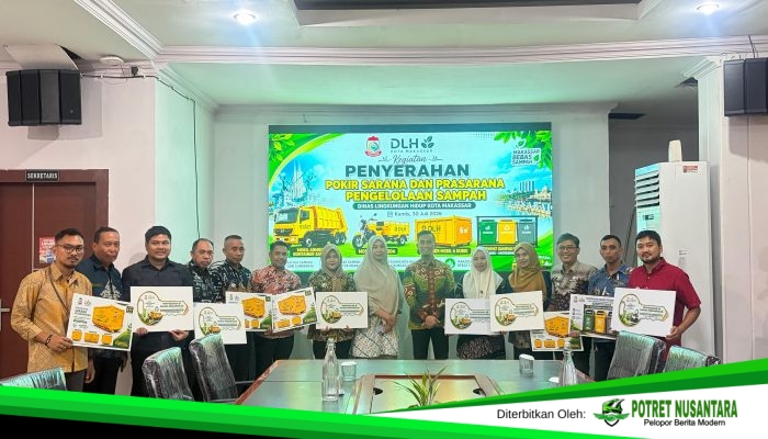 DLH Makassar Salurkan 18 Unit Sarana Persampahan untuk 13 Kelurahan, Tindak Lanjuti Aspirasi Warga Lewat Pokir 2026