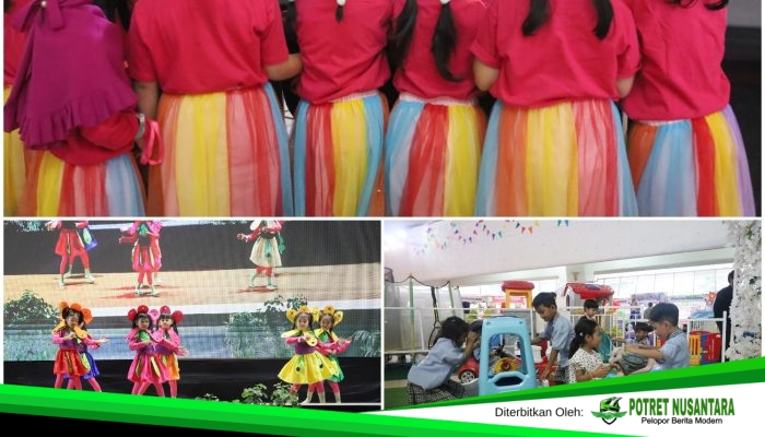 Hari Anak Nasional 2026 di Makassar, Ratusan Anak Tampilkan Seni dan Budaya dalam Panggung Ekspresi