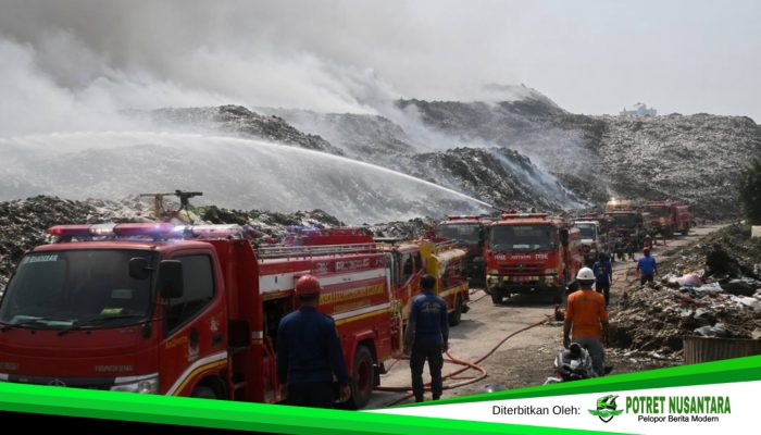 Dampak El Niño Mulai Terasa, LBH GP Ansor Ingatkan Risiko Kebakaran TPST Bantargebang Dan TPA Sumur Batu