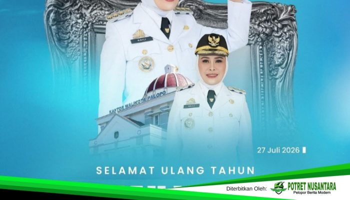 Selamat Ulang Tahun Wali Kota Palopo, Hj. Naili Trisal