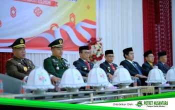 Bupati Soppeng Kukuhkan 64 Paskibraka, Siap Kibarkan Merah Putih pada HUT ke-81 RI