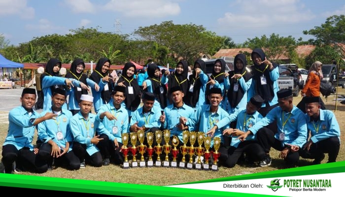 400 Pelajar Bertanding, Santri PPM Al-Ikhlas Lampoko Tampil Terbaik di Kemah Rohis