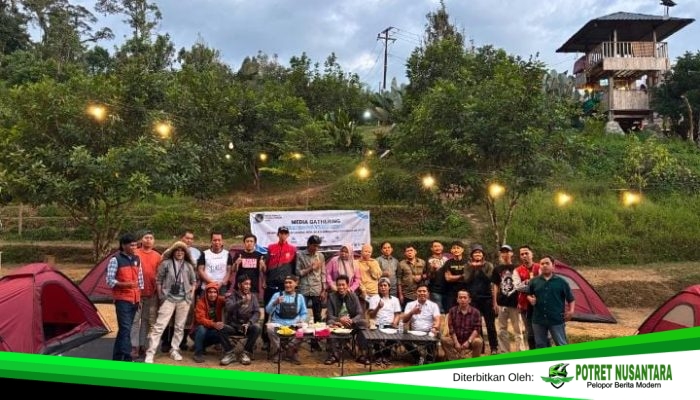 Media Gathering Jurnalis Polman: Pers Harus Kritis, Pemerintah Dituntut Terbuka