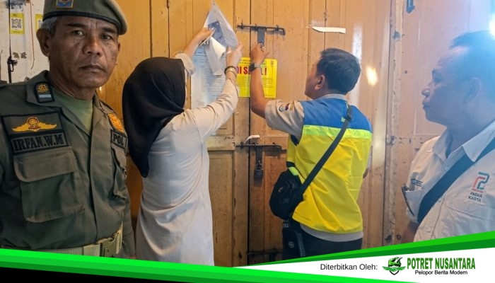 Tunggakan Sewa Capai Rp598,7 Juta, Perumda Pasar Makassar Segel Kios di Niaga Daya