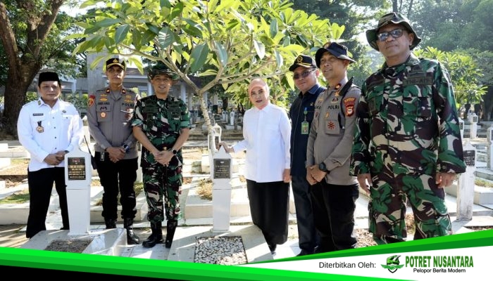 Wakil Wali Kota Makassar Hadiri Karya Bakti, Rawat Jejak Jasa Pahlawan